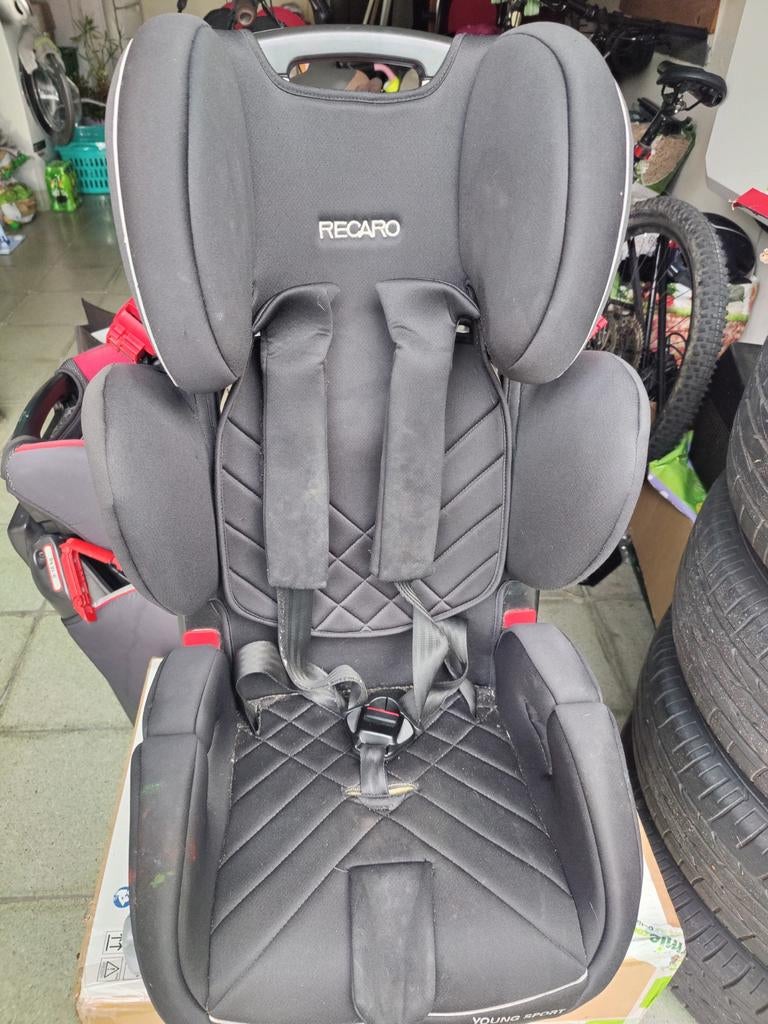 Autostoel Recaro young sport, Ophalen