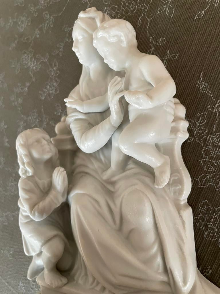 Maria met kind wijwaterbakje, Antiek en Kunst, Antiek | Religieuze voorwerpen, Ophalen