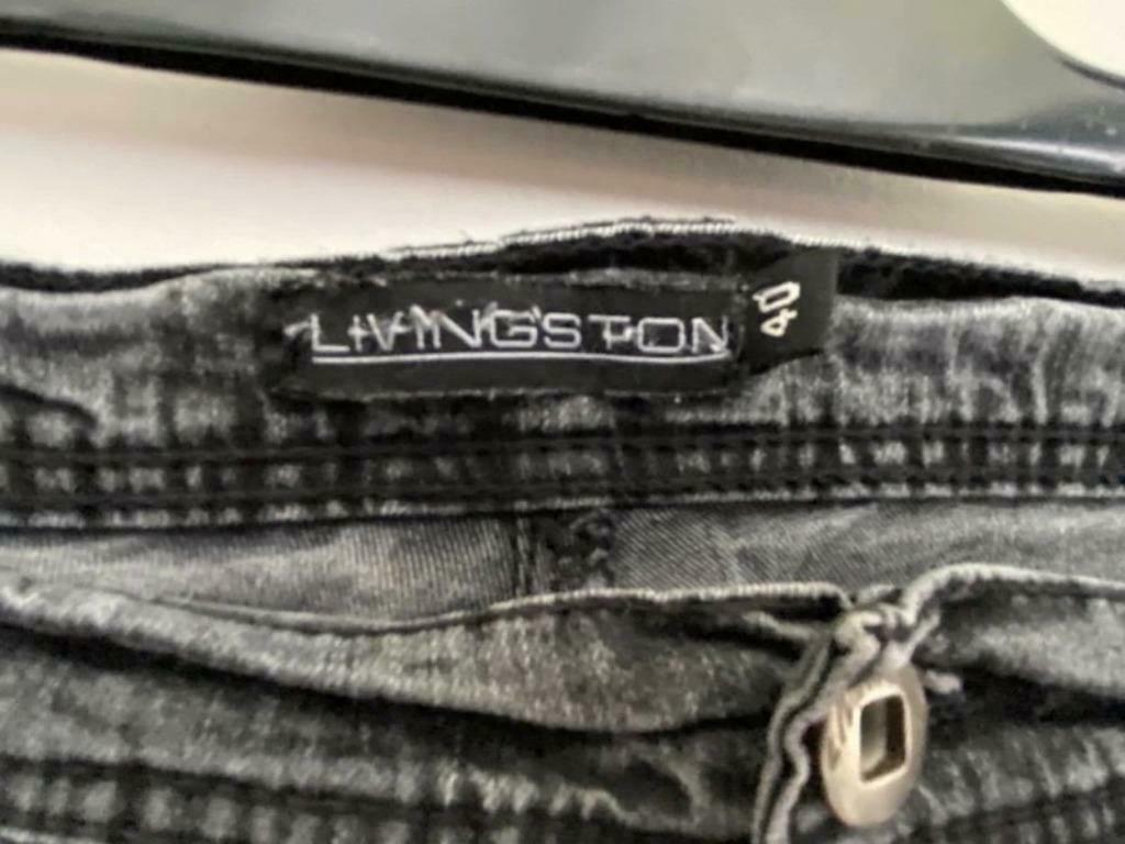 Livingstone zwarte jeansbroek, Kleding | Dames, Maat 38/40 (M), Zwart, Ophalen of Verzenden, Livingstone