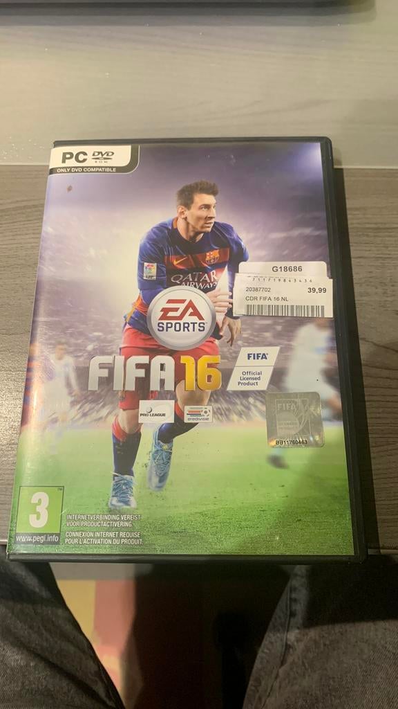 Fifa 16, 1 speler, Nieuw, Eén computer, Ophalen of Verzenden