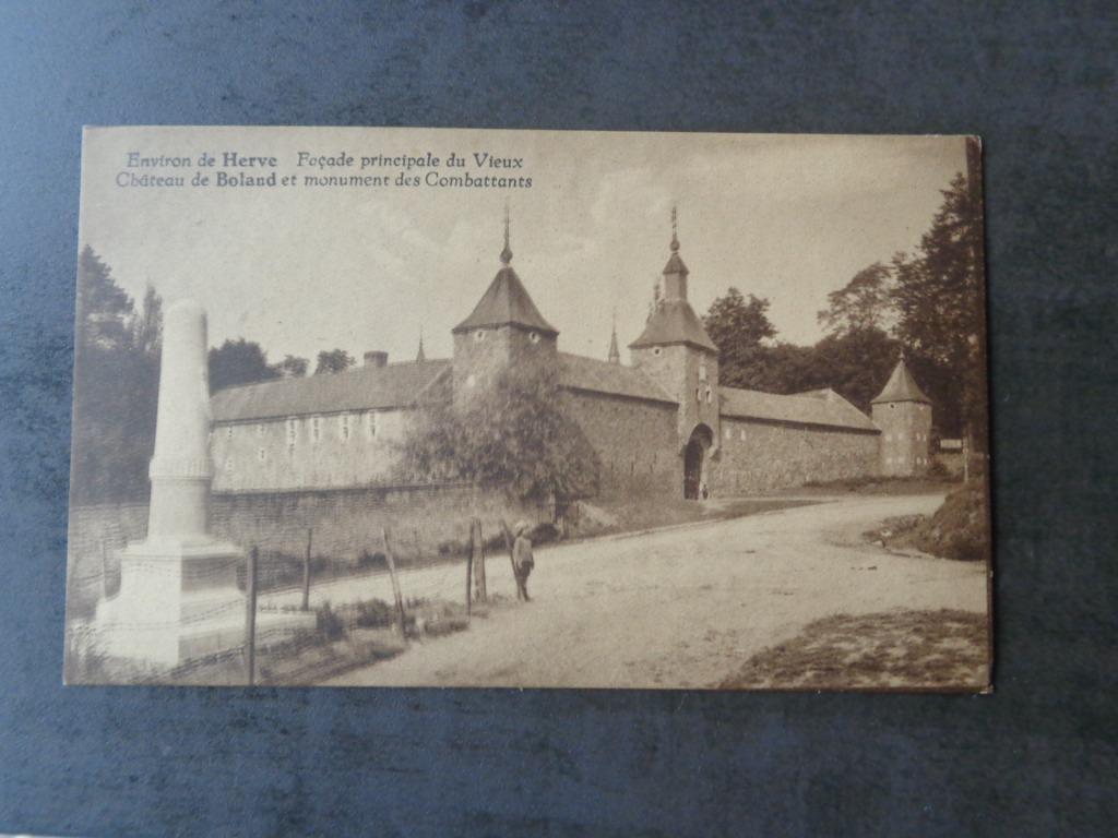 1 ancienne carte postale de Bolland (Herve), Enlèvement