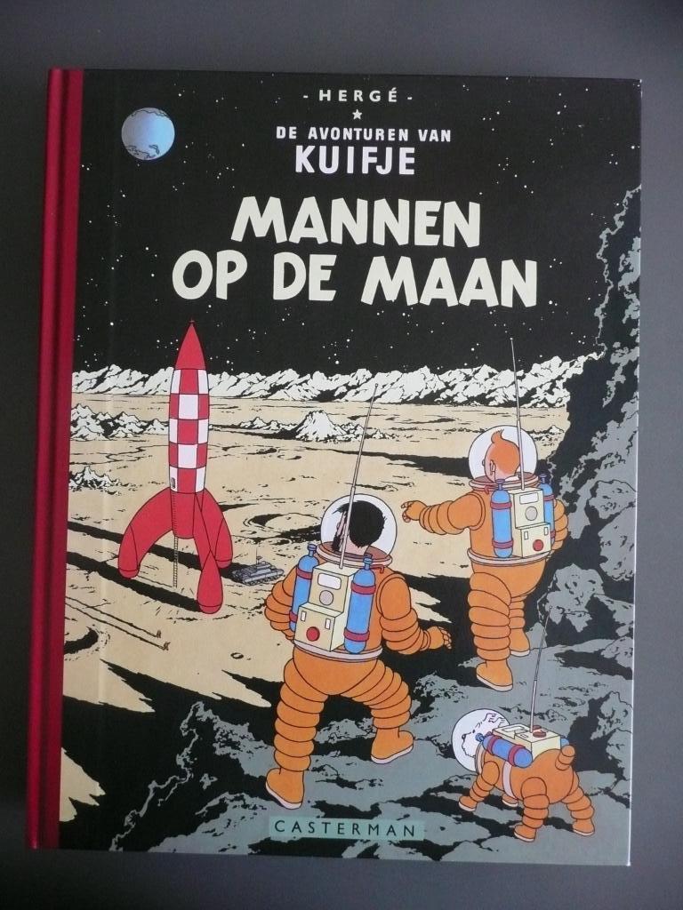 KUIFJE - 3 FACSIMILE HARDCOVERS MET KUNSLEDEREN RUG - NIEUW, Nieuw, Ophalen of Verzenden, Meerdere stripboeken, Hergé