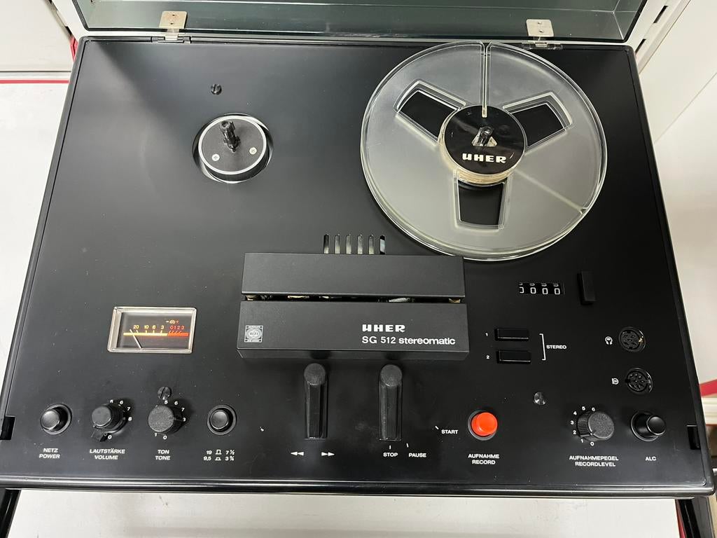 Magnétophone à bandes vintage UHER SG 512 Stereomatic, Enlèvement ou Envoi, Magnétophone