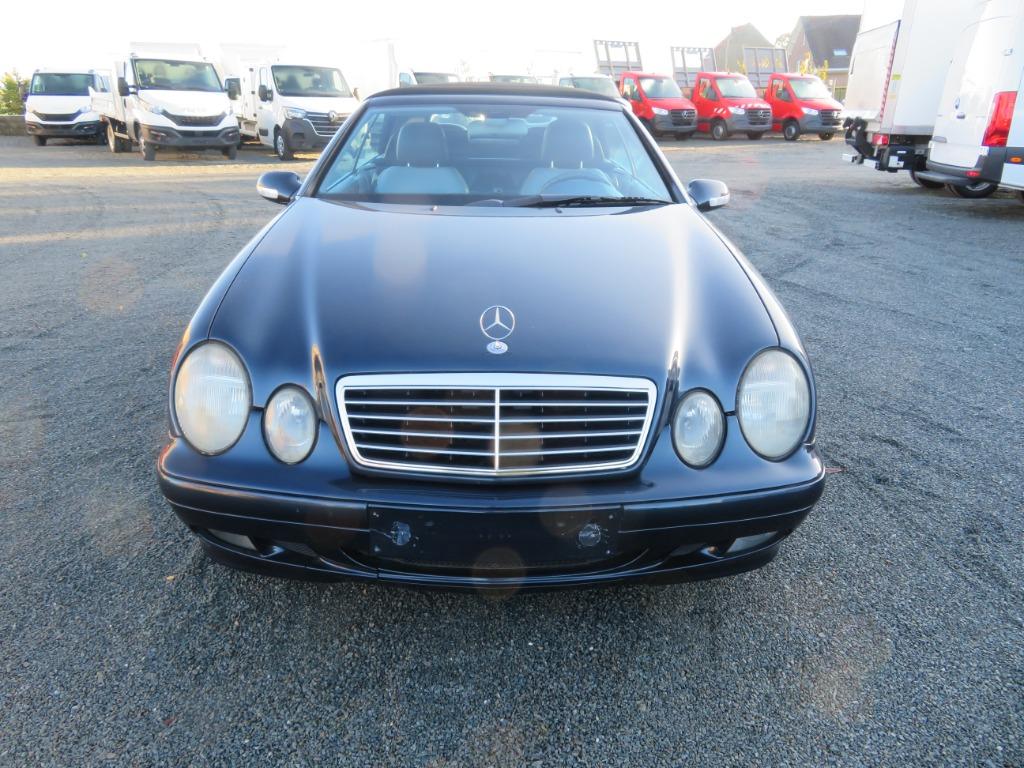 Mercedes-Benz CLK200 Kompressor - 160.303km - 06/2000 -, Auto's, Achterwielaandrijving, 4 cilinders, Blauw, Bedrijf