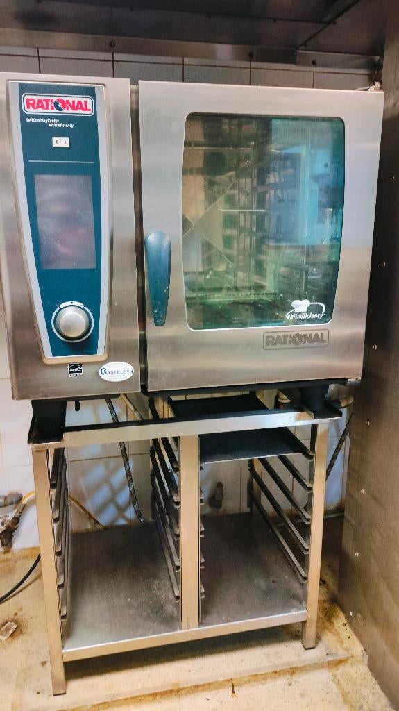 RATIONAL STEAMER OVEN op GAS, Zakelijke goederen, Horeca | Keukenapparatuur, Ovens, Microgolfovens en Steamers, Gebruikt, Ophalen
