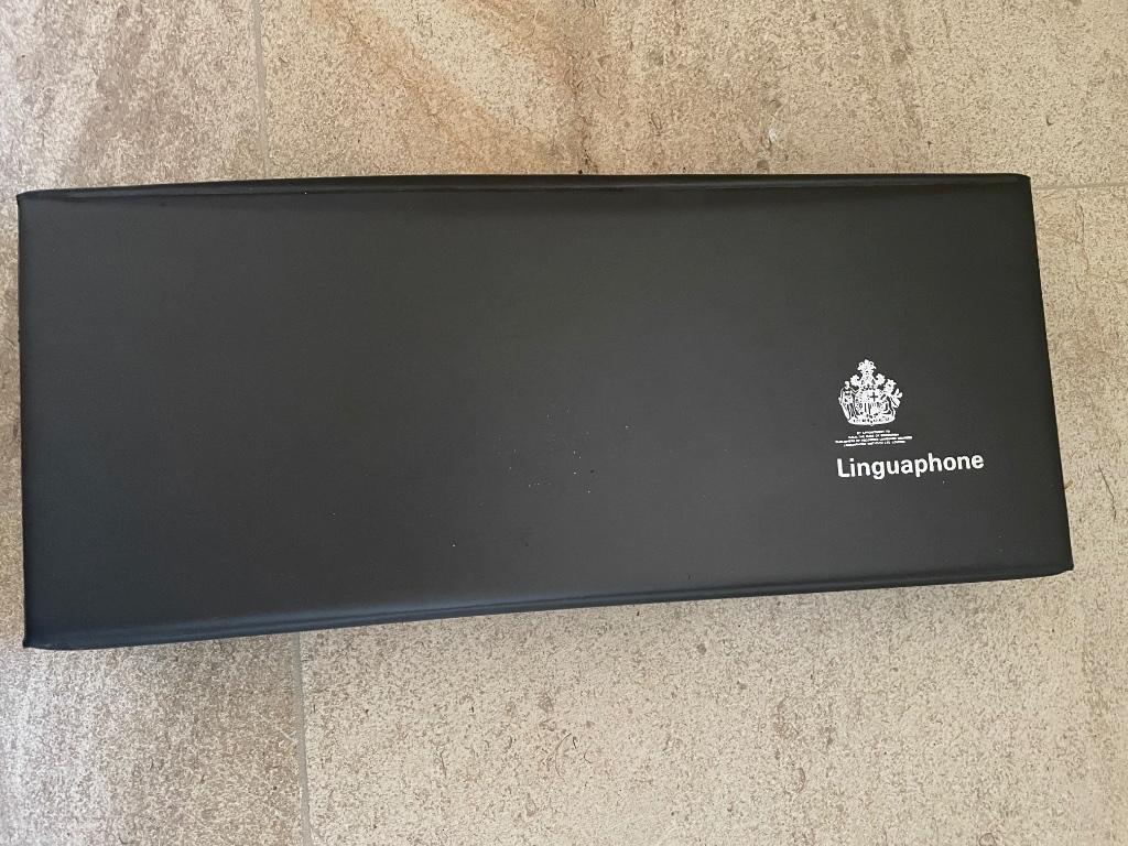 Cursus Duits, Linguaphone, twee cassettes met bijhorende boe, Ophalen of Verzenden, Zo goed als nieuw