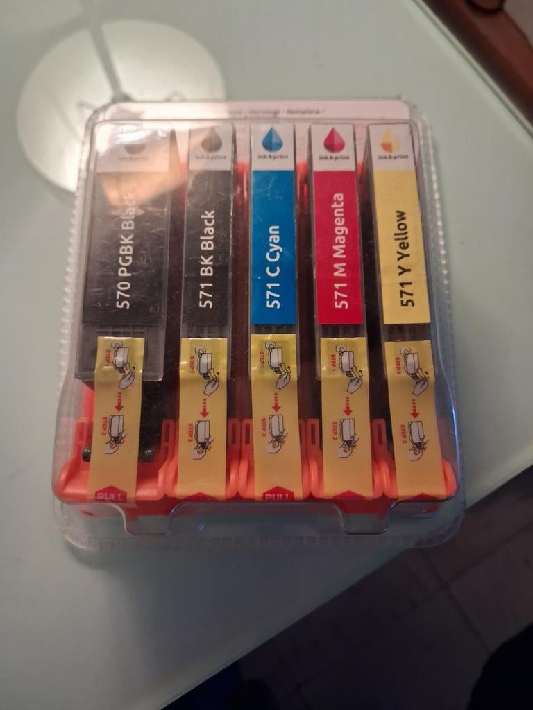 Inktcartridges Canon 570/571, Computers en Software, Ophalen, Nieuw, Cartridge, Canon