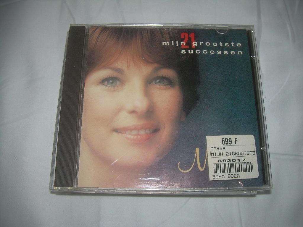 CD - MARVA - 21 HITS, Cd's en Dvd's, Ophalen of Verzenden, Zo goed als nieuw, Levenslied of Smartlap