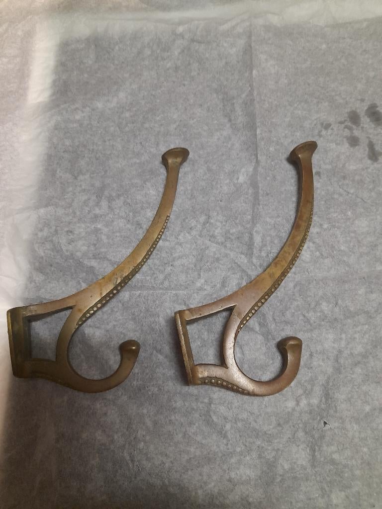 Koperen kapstokken, Ophalen, Zo goed als nieuw, Wandhaken