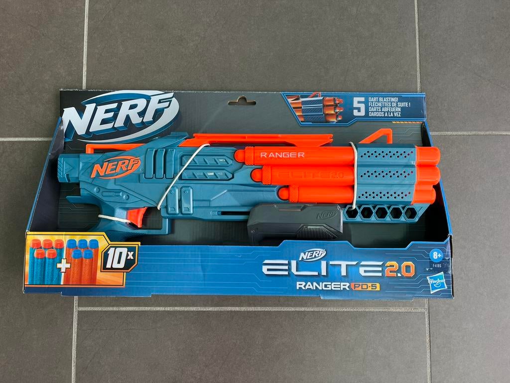 Nerf Elite 2.+200 pièces de fléchettes neuves, Enlèvement ou Envoi, Neuf