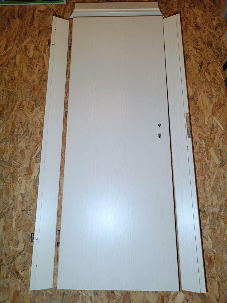 Porte battante climatique Mosel Türen Decor frêne blanc, Neuf, 160 cm ou plus, Enlèvement, Autres types