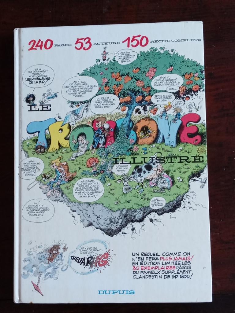 Le Trombone illustré E O, Une BD, Enlèvement, Utilisé