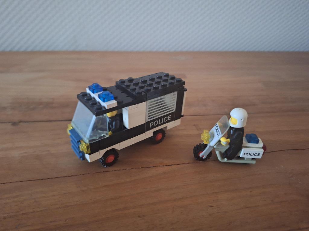lego town politietruck 6684, Ophalen of Verzenden, Gebruikt, Complete set, Lego