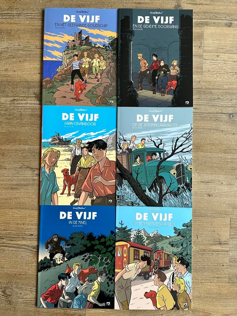 DE VIJF / ALWILDA / RIVIEREN Van het VERLEDEN, Complete serie of reeks, Ophalen of Verzenden, Zo goed als nieuw