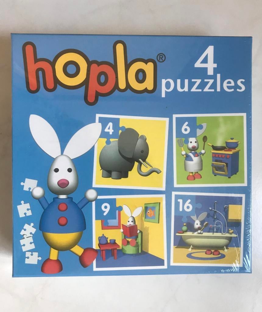 Hopla 4 puzzels (Nieuw, nog in verpakking), Ophalen of Verzenden, Nieuw