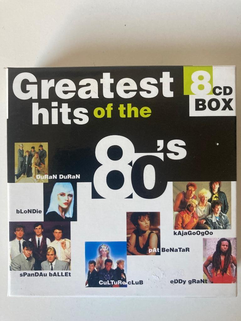 Cd Greatest hits of the 80’s (8 cd’s), Enlèvement ou Envoi