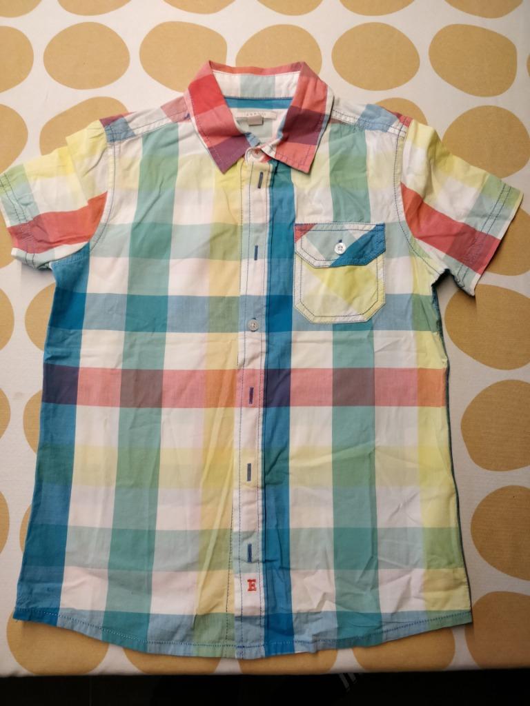 jongens hemd, Kinderen en Baby's, Kinderkleding | Maat 128, Ophalen, Overhemd of Blouse, Zo goed als nieuw, Esprit