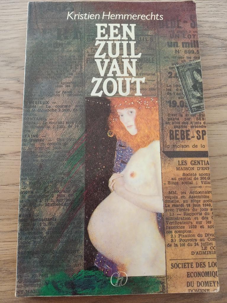 Livre 'Une colonne de sel' Kristien Hemmerechts, Livres, Romans, Utilisé, Belgique, Enlèvement ou Envoi