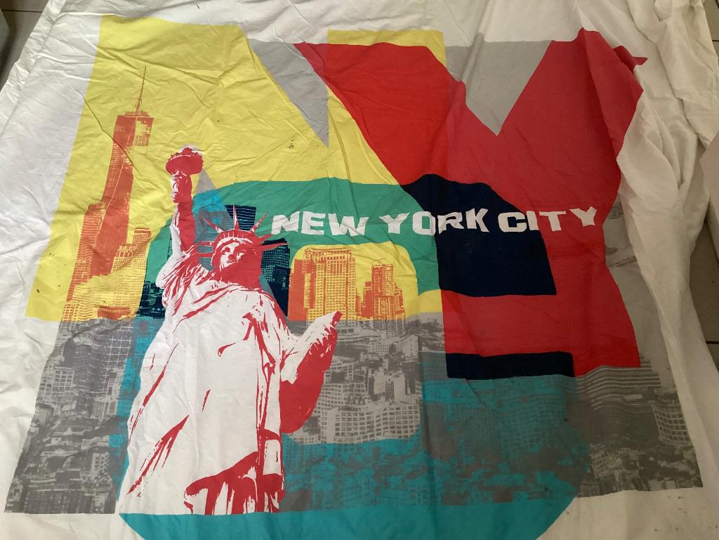 2 persoons dekbedovertrek New York City, Huis en Inrichting, Verzenden, Tweepersoons, Dekbedovertrek