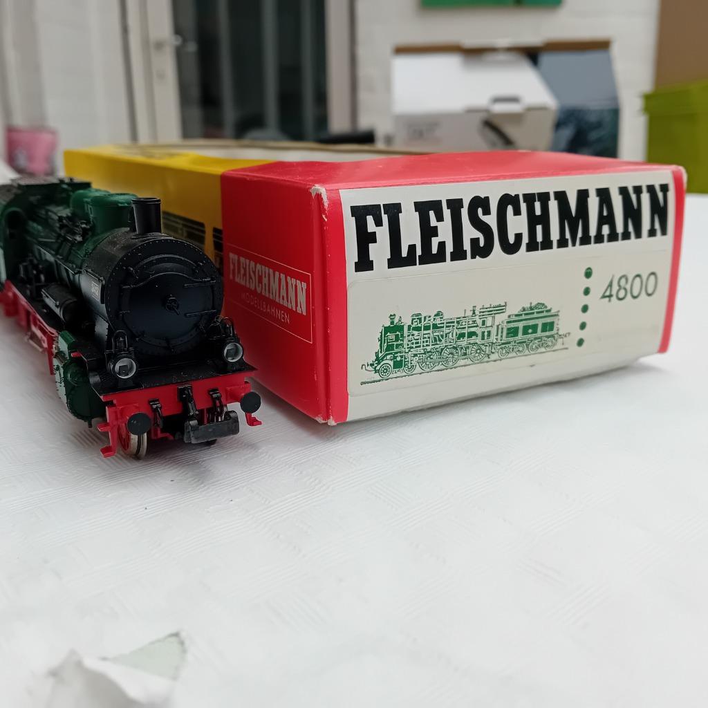 Pruisis Fleischmann stoom loc type 2412, Ophalen of Verzenden, Zo goed als nieuw, Trein, Schaalmodel
