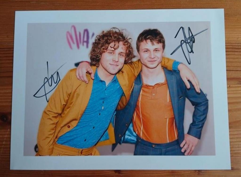 Gesigneerde foto van Compact Disk Dummies., Verzenden, Nieuw