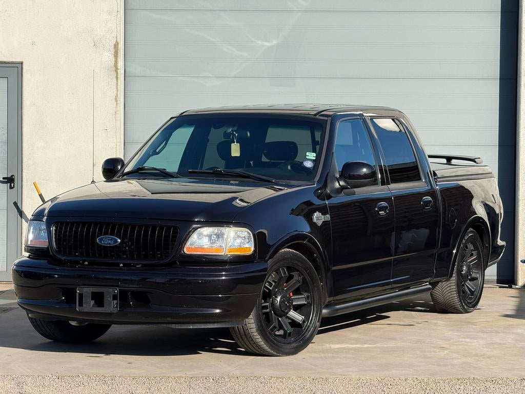 Ford F150 Harley Davidson 5.4 Supercharged, Auto's, Automaat, 4 deurs, Zwart, Leder