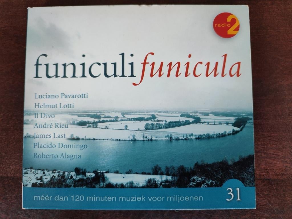 2-CD : FUNICULI FUNICULA 31  (RADIO 2), Ophalen of Verzenden, Zo goed als nieuw