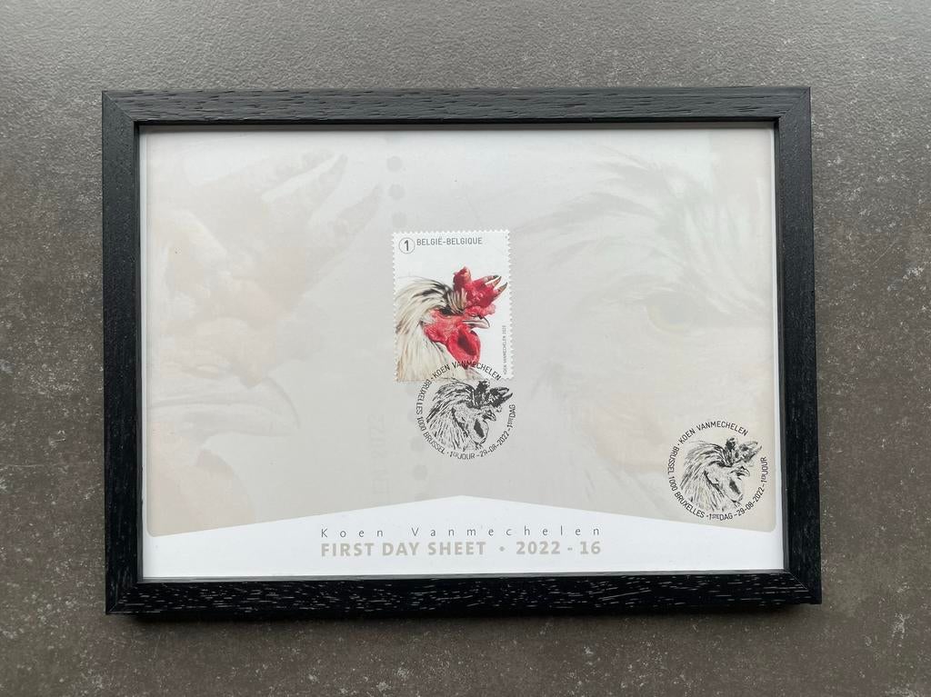 Koen Vanmechelen - First Day Sheet, Ophalen of Verzenden