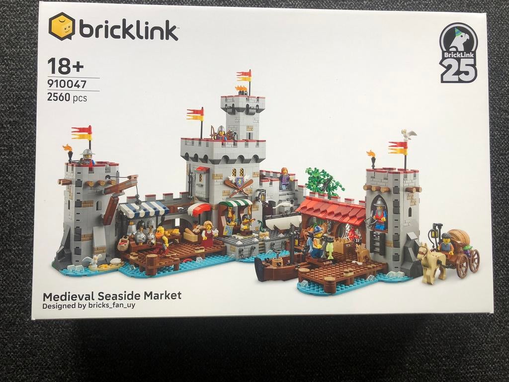 Lego Bricklink 910047 Marché médiéval en bord de mer, Enlèvement ou Envoi, Neuf, Ensemble complet, Lego