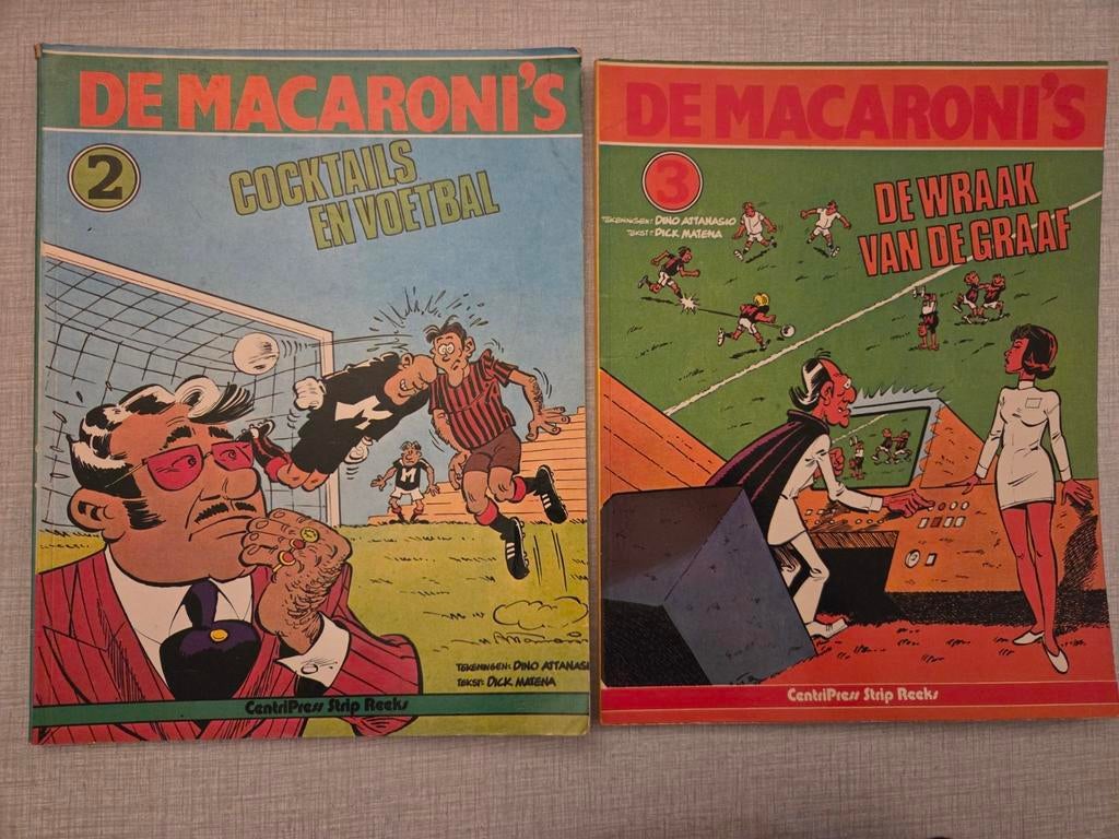 2 x Les Macaronis, Livres, BD, Plusieurs BD, Enlèvement ou Envoi, Comme neuf