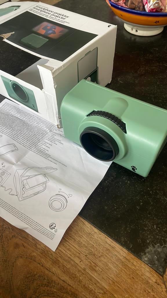 Smartphone projector, Ophalen of Verzenden, Zo goed als nieuw