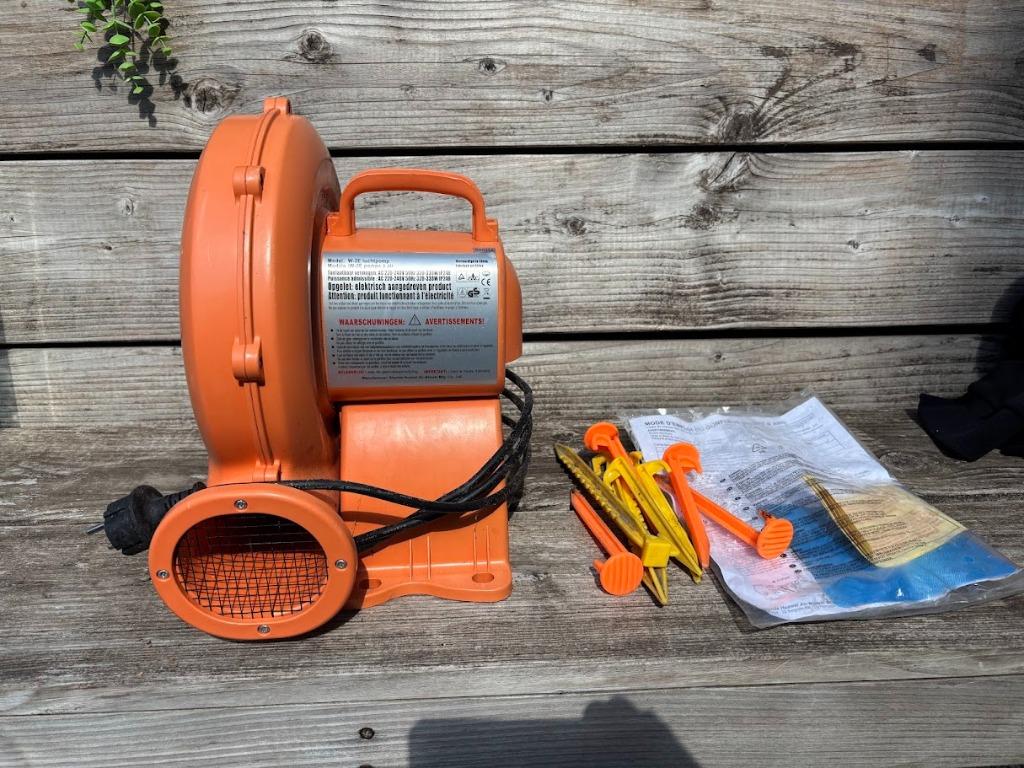 Elektrische blower / ventilator voor springkasteel, Enlèvement, Comme neuf