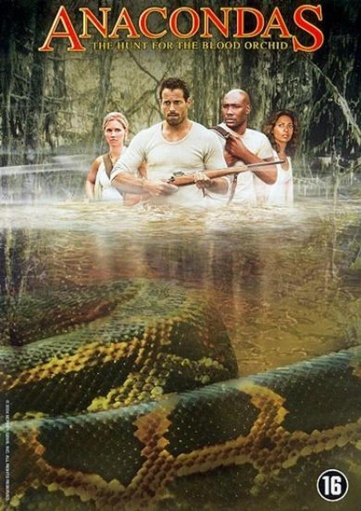 Dvd - Anacondas, The hunt for the blood orchid, Vanaf 16 jaar, Ophalen of Verzenden, Zo goed als nieuw