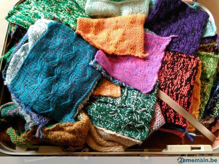 Affaire vintage neuf parfait etat plus de 100 pc patchwork, Enlèvement, Comme neuf