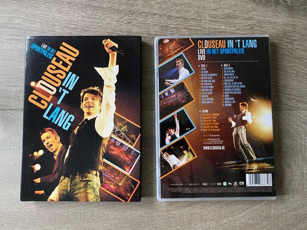 DVD concert Clouseau in 't lang, Alle leeftijden, Ophalen, Nieuw in verpakking, Muziek en Concerten