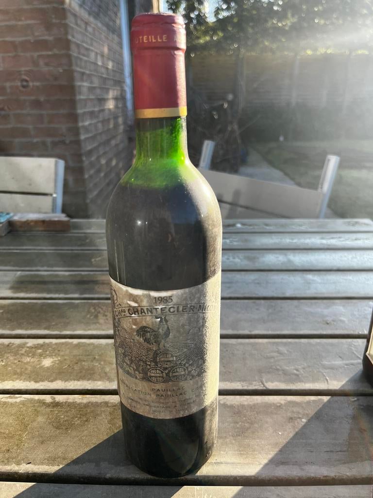 2 flessen wijn 1985, Ophalen, Zo goed als nieuw