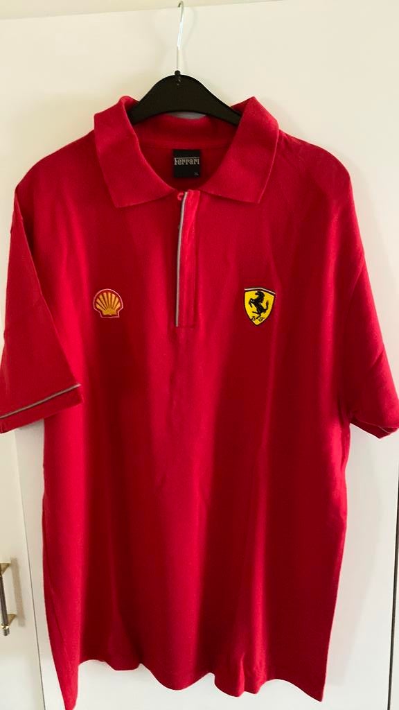 Tee-shirt, Rouge, Ferrari, Taille 56/58 (XL), Comme neuf