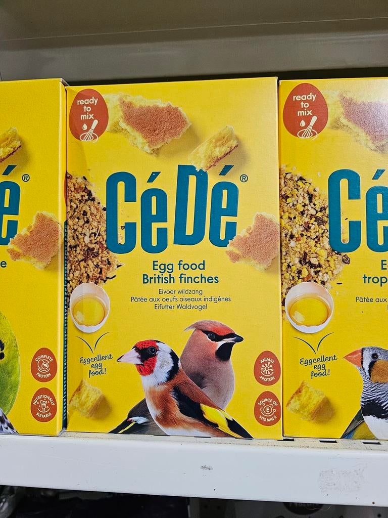 CéDé Eivoer Patee Inlandse Vogels 1kg, Ophalen
