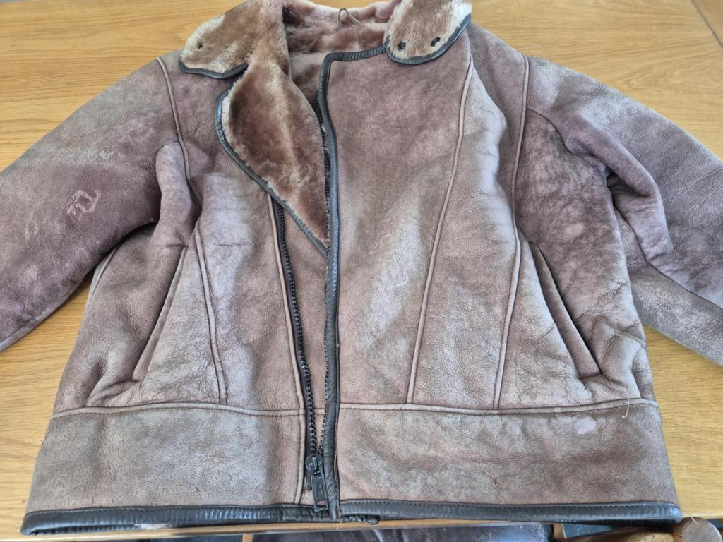 veste d'hiver marron Selva couture et daim, Enlèvement, Comme neuf, Selva cuir et daim