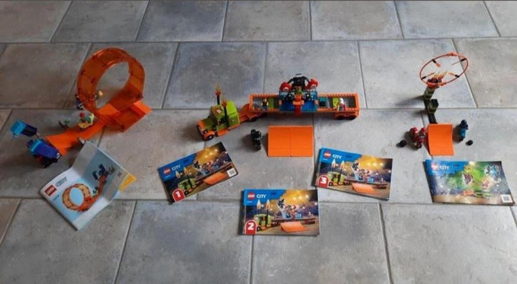 Te koop:
Lego city stuntz sets, Ophalen, Lego