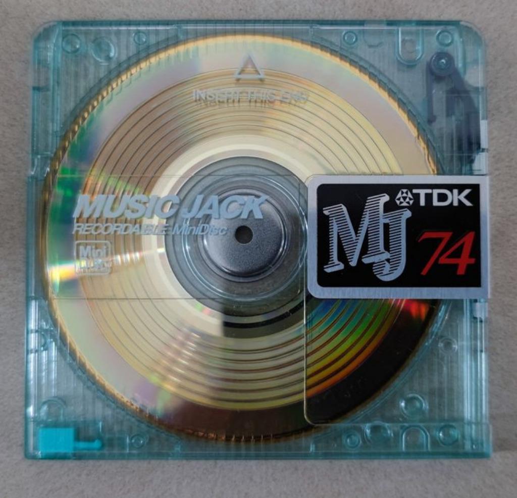 Minidisc TDK Music Jack 74 -JAPAN ONLY RELEASE- 1997, Enlèvement ou Envoi, Lecteur MiniDisc