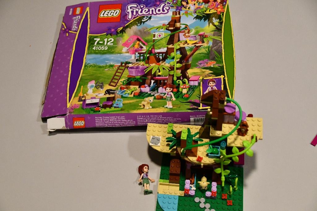 Lego Friends Jungleboom schuilplaats, Enlèvement, Comme neuf, Ensemble complet, Lego