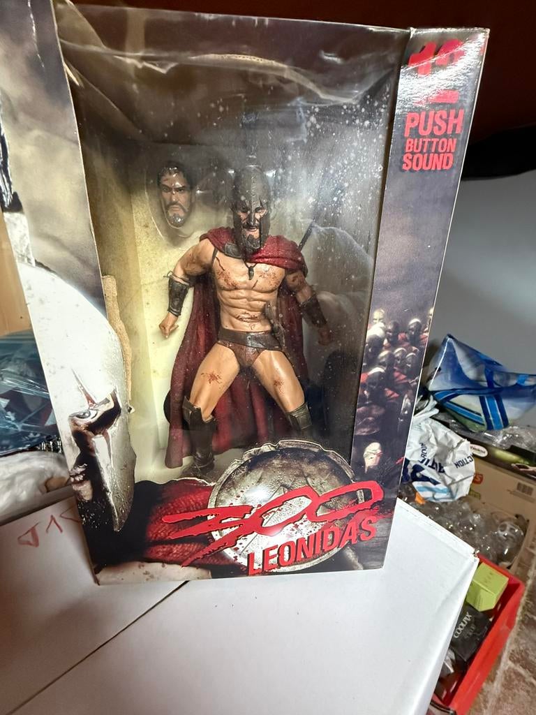 Leonidas film 300 12' figuur, Ophalen of Verzenden, Zo goed als nieuw, Film