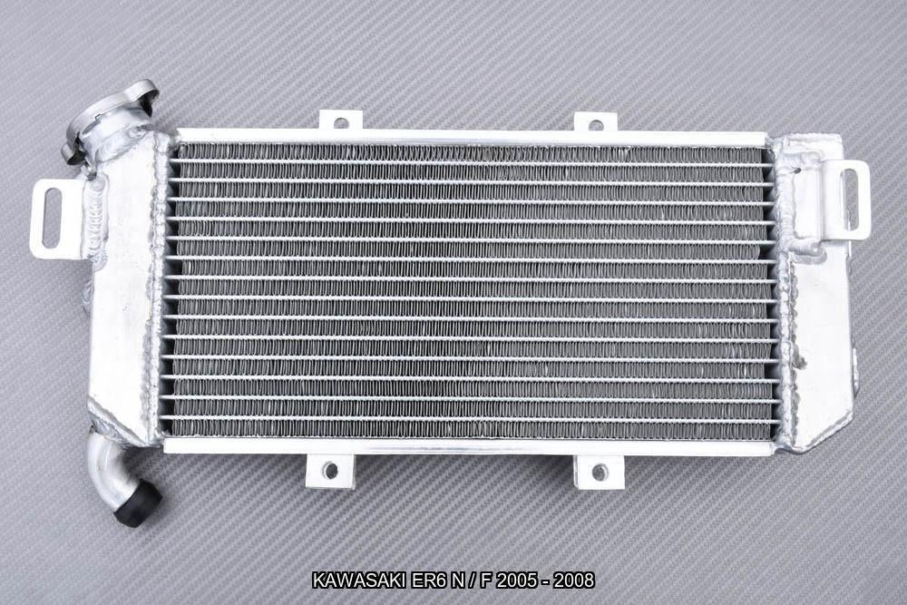 Radiateur Koeler AVDB KAWASAKI ER6 N / F 2005 2008 ER6N ER6F, Motoren, Ophalen of Verzenden, Nieuw