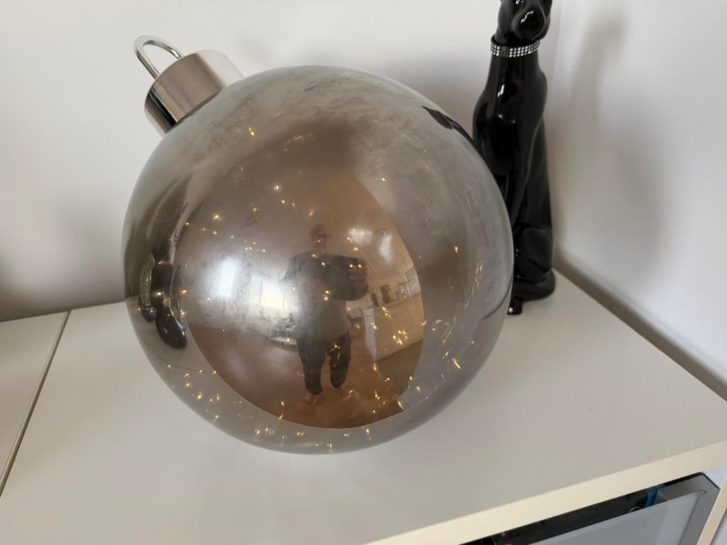 Grote kerstbol / Sfeerverlichting, Diversen, Kerst, Ophalen, Zo goed als nieuw