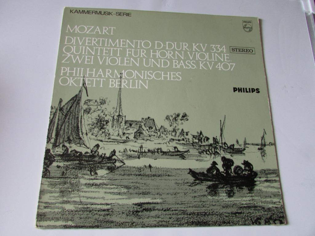 MOZART, QUINTET FÜR HORN, VIOLIN, ZWEI VIOLEN UND BASS ,KV 4, Gebruikt, Opera of Operette, Ophalen of Verzenden, 12 inch