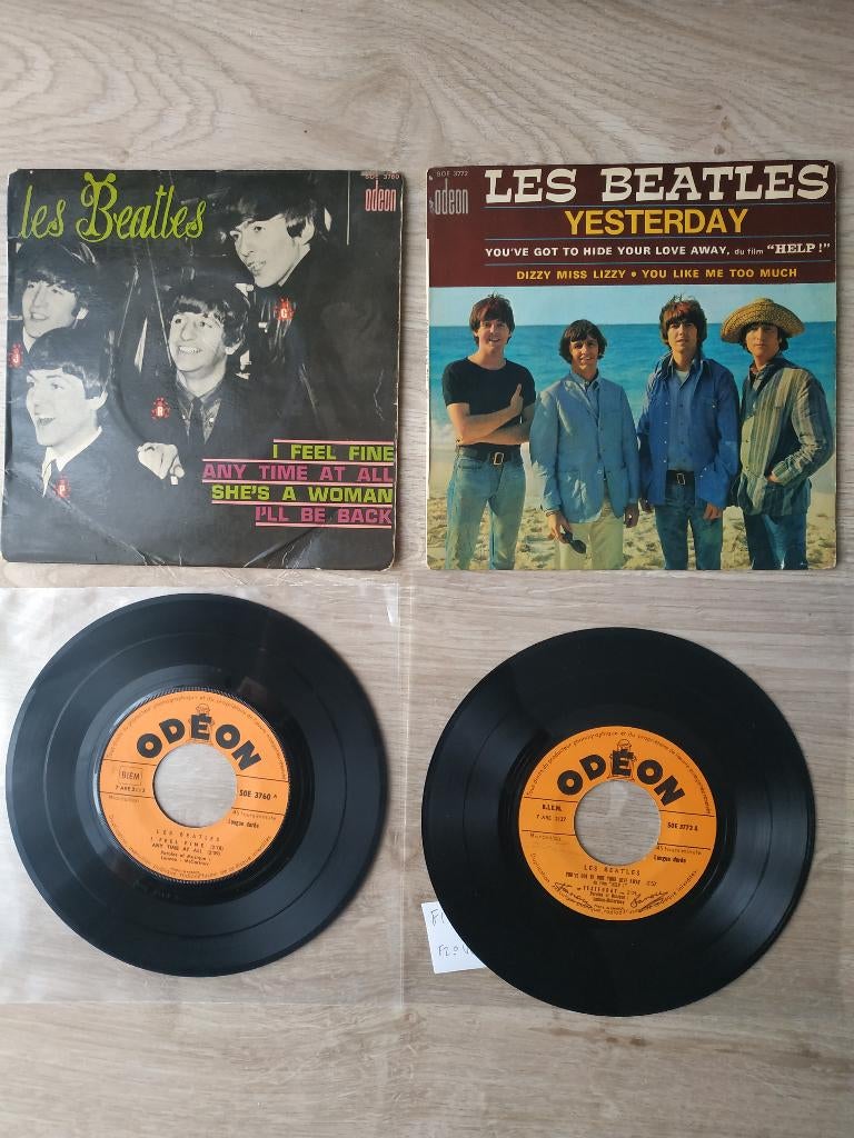 BEATLES EP IK VOEL ME GOED/GISTEREN, Cd's en Dvd's, Vinyl | Rock, Verzenden