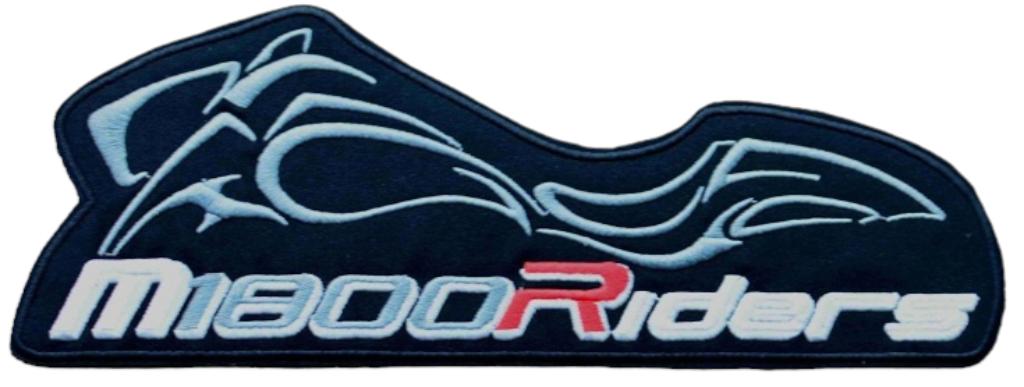 Patch motard XL Suzuki Intruder M1800R Riders - 300 x 110 mm, Motos, Enlèvement ou Envoi, Neuf