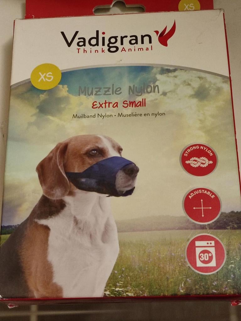 Muselière neuve pour chien taille 14-18cm, Animaux & Accessoires, Enlèvement ou Envoi, Neuf
