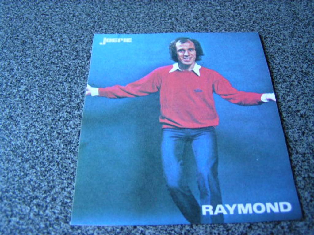 Oude sticker Raymond vh Groenewoud, Ophalen of Verzenden